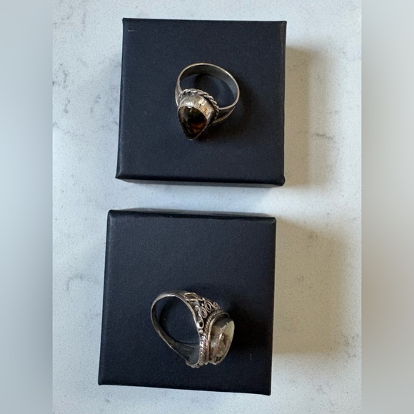 Boho Hippy Rings & Earrings - Picture 3 of 6